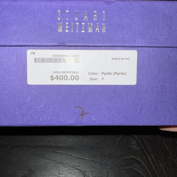 Stuart Weitzman’s ‘Vixen’ Cross Strap Sandals size 7 - Picture 6 of 6